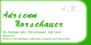 adrienn morschauer business card